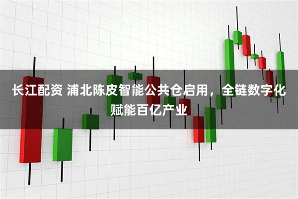 长江配资 浦北陈皮智能公共仓启用，全链数字化赋能百亿产业